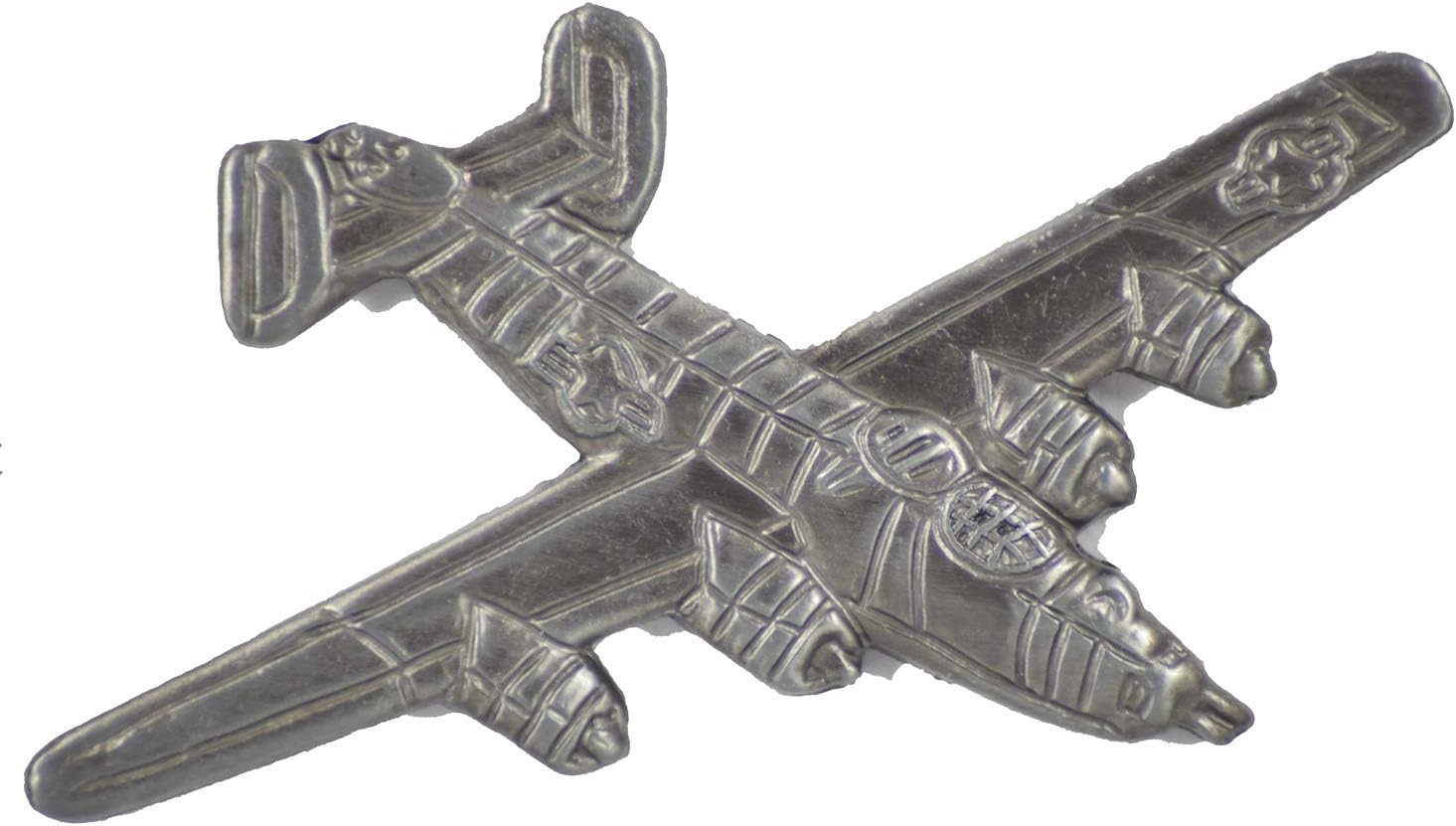 B-24 LIBERATOR LAPEL PIN OR HAT PIN - Size 2-1/2" - VETERAN OWNED BUSINESS