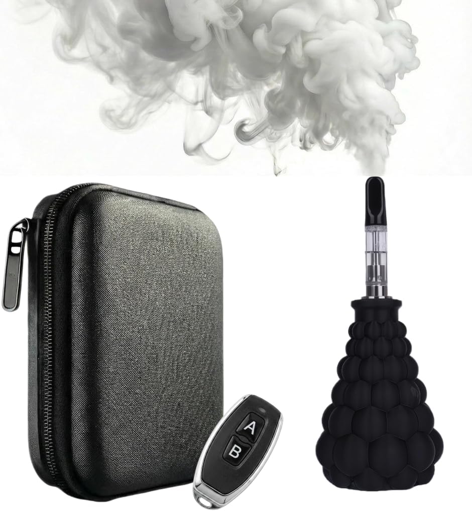 Máquina de humo portátil mini con control remoto inalámbrico miniatura 1