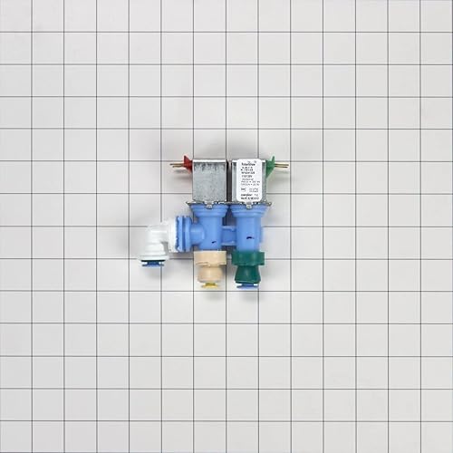 Miniatura 3 de Whirlpool WPW10341329 Pieza de repuesto de válvula de entrada de agua para refrigerador de puerta francesa OEM genuina - Sustituye a W10341329