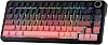 Coverzone Ajazz AK820 Max HE Hall Effect Manyetik Switch Kablolu Oyun Klavyesi 8000Hz | Siyah Pembe