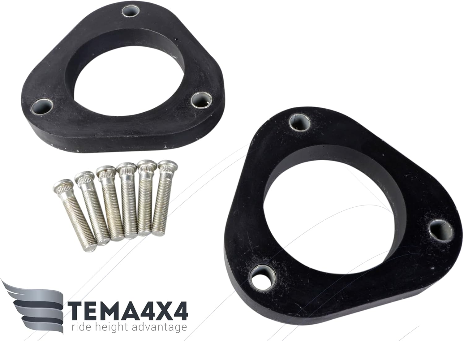 20mm Front strut spacers compatible with Toyota ALPHARD, AURIS, AVALON, AVENSIS, CAMRY, COROLLA, RUMION, ESTIMA, HARRIER, MARK X ZIO, PREVIA, PRIUS, PRIUS A, PRIUS V, RAV4, VERSO