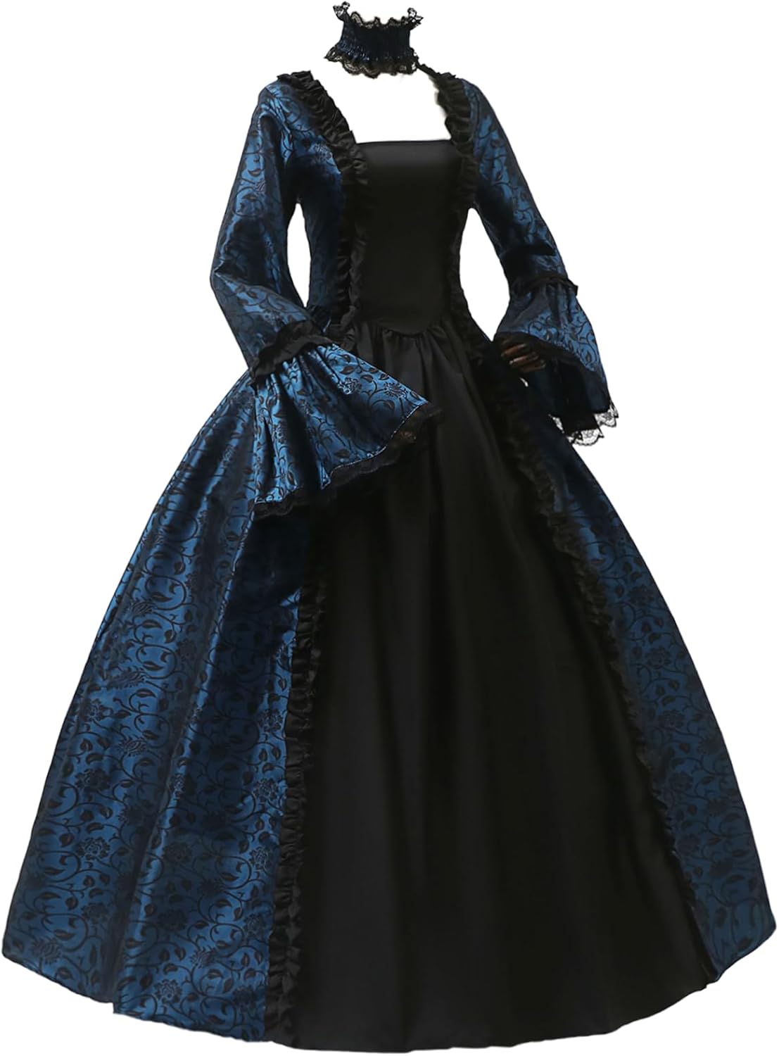 Victorian Dress for Women 18th Century Gothic Rococo Dress Inspiration Maiden Vintage Costume Masquerade Theme Halloween Gown - Image 3