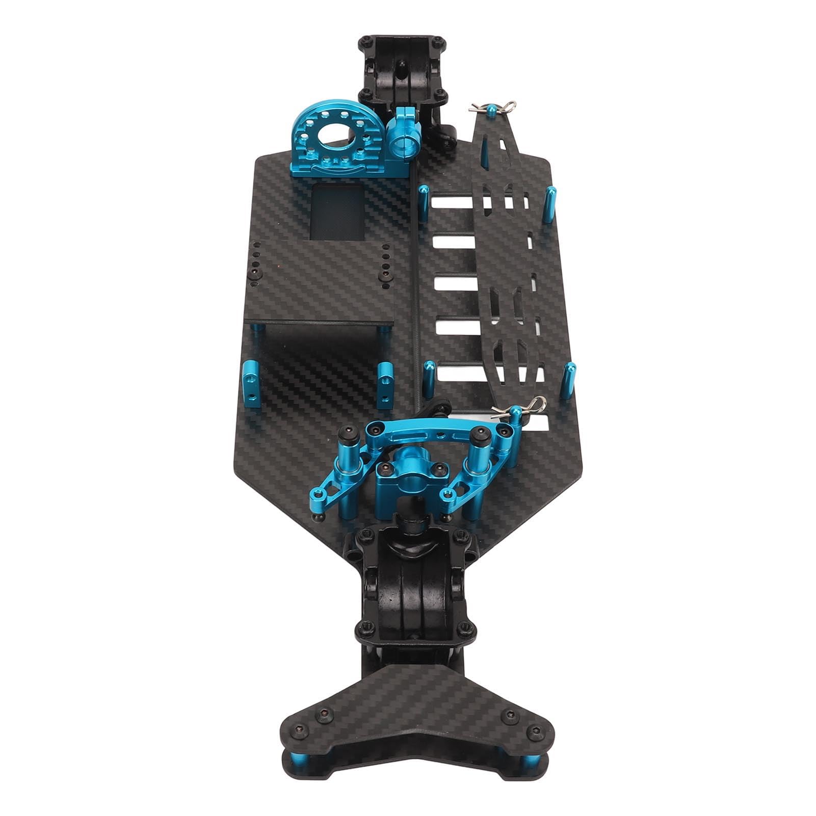 Chasis de Coche RC, Chasis de Fibra de Carbono de Coche RC de Repuesto para TT02B
