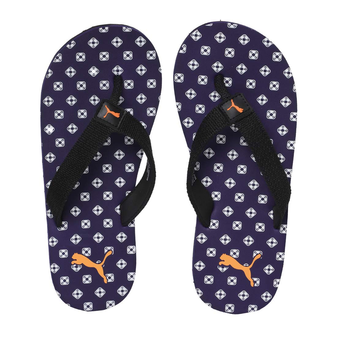 PUMA Unisex Kids Epic Toss Ps Idp Indigo-Orange Popsicle- Indigo-Orange Popsicle-Puma Black Flip-Flops-11UK (36833105_11) (B07NQJV7T4) Amazon Price History, Amazon Price Tracker