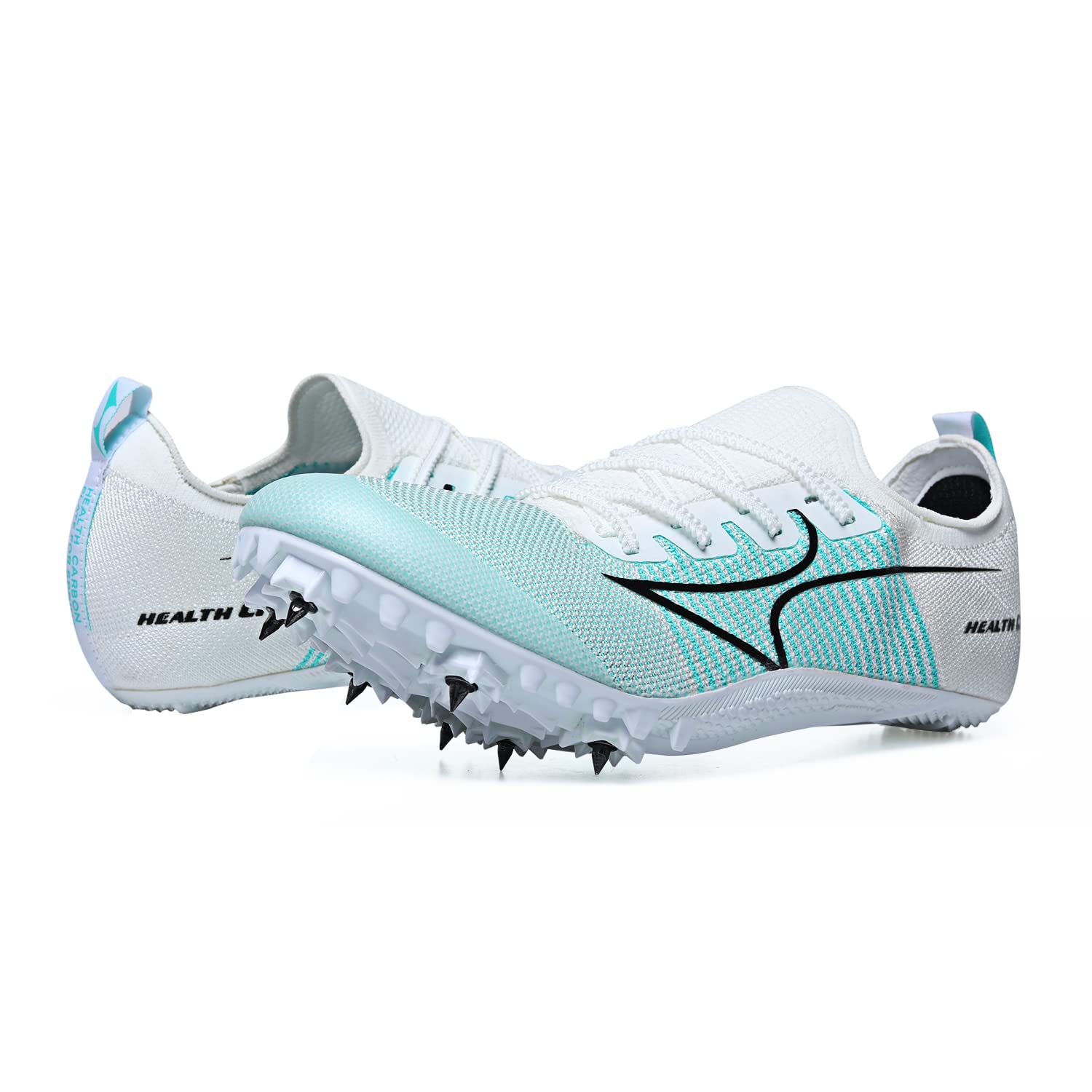 HHEALTHTrack Spike Running Sprint Shoes Track and Field Shoes Mesh Breathable Lightweight Professional Athletic Shoes CP1 for Boys, Girls,Womens, Mens