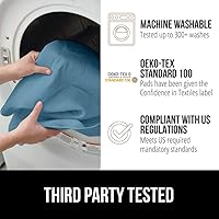 Vista 25 de Gorilla Grip Cubierta para colchón resistente a filtraciones Cubierta para colchón de niños pequeños con incontinencia con certificación