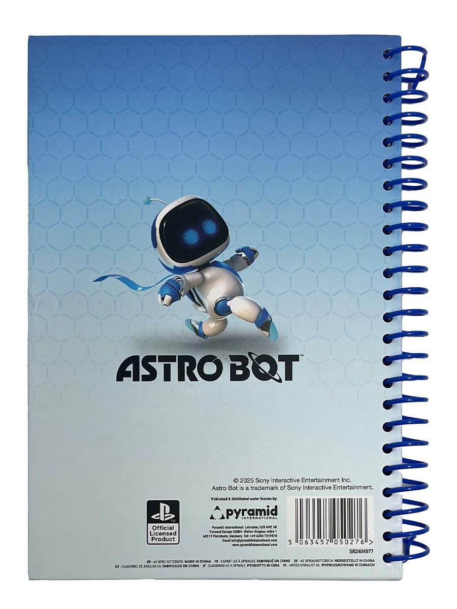 Astro Bot Crew A5 Defter ve Çıkartmalar : Amazon.com.tr: Ofis ve