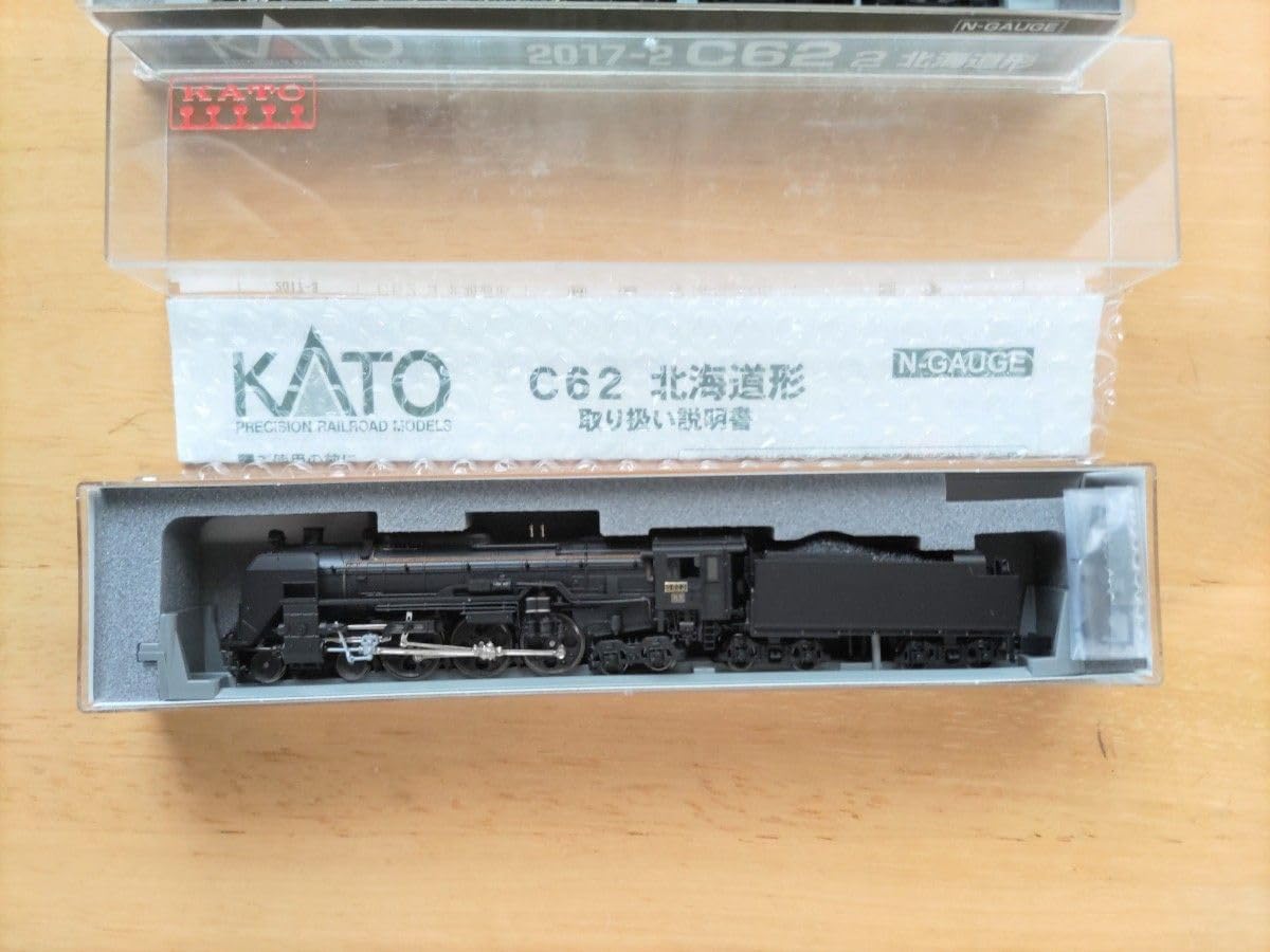 KATO 2017-2 C62 2 北海道形 Nゲージ 蒸気機関車 KATO C62 2 北海道形 品番：2017-2 鉄道模型 KATO(カトー