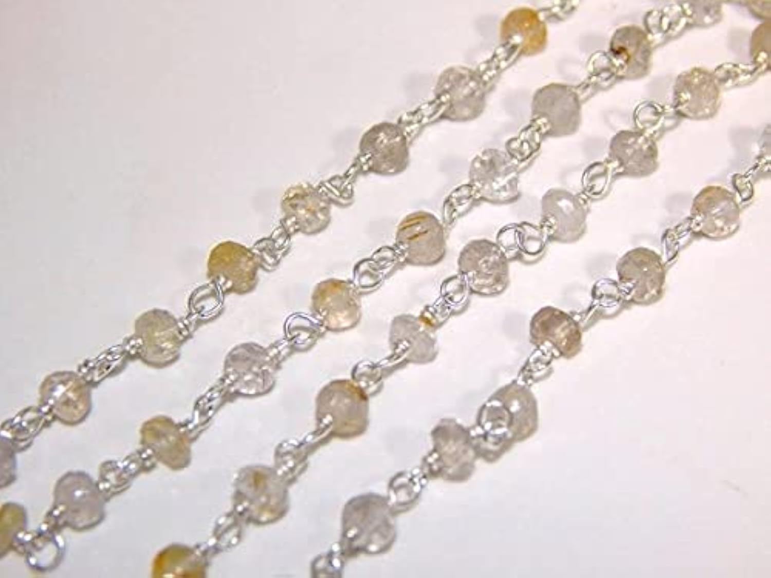Tanzanite facettée de qualité supérieure en perles rondelles de 4.5mm pour joaillerie