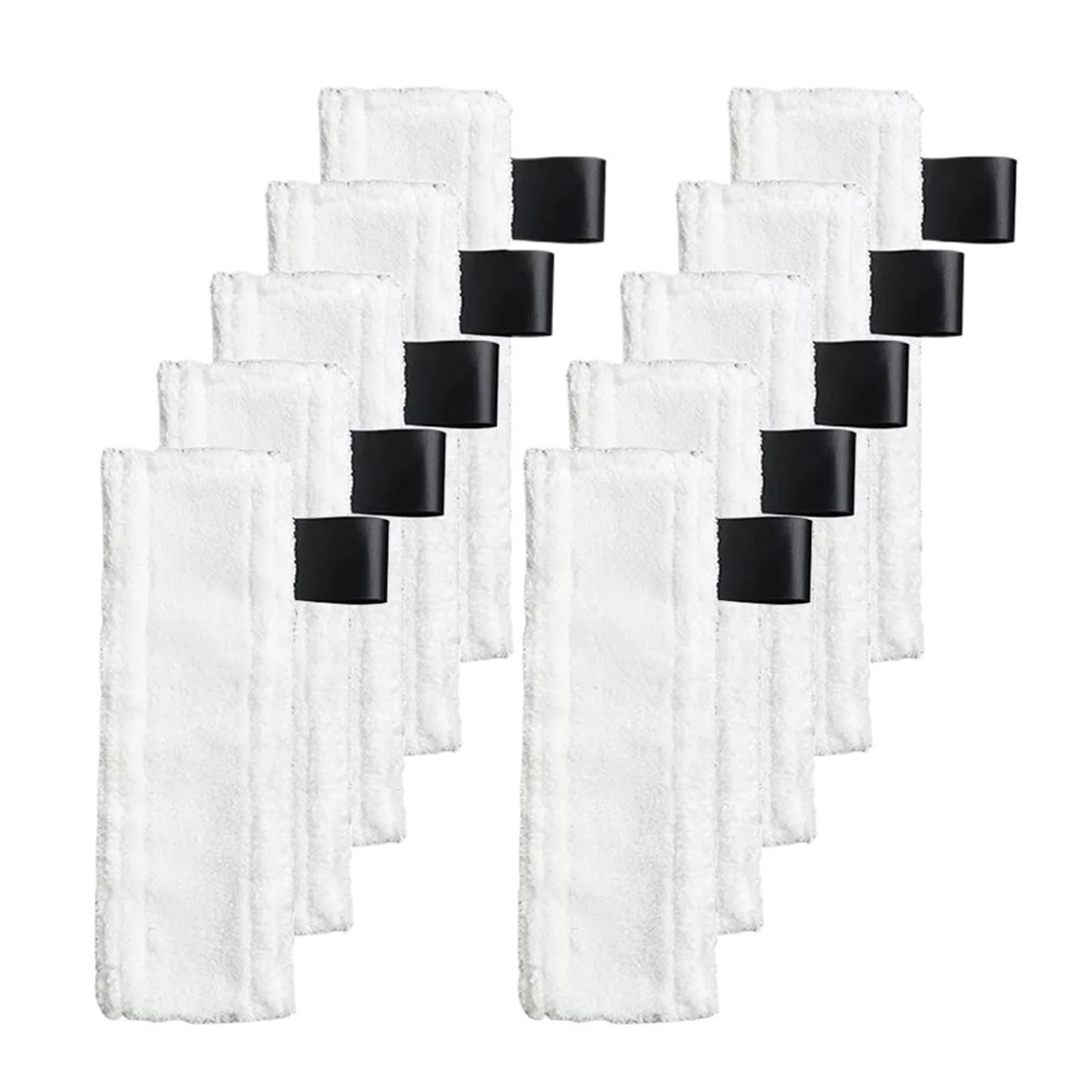 Paño De Repuesto Mopa Repuestos for trapeador de Piso Limpiador a Vapor, Fundas Trapo, Almohadillas for aspiradoras, repuestos(10pcs)