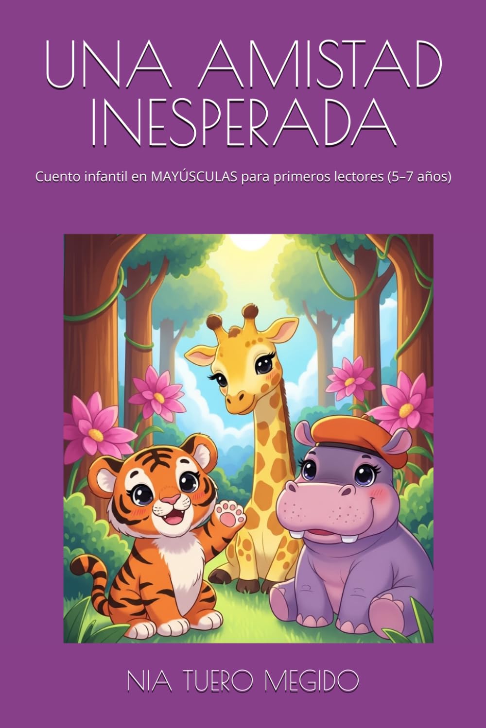 UNA AMISTAD INESPERADA: Cuento infantil en MAYÚSCULAS para primeros lectores (5–7 años) (UNA AMISTAD INESPERADA – Ediciones)