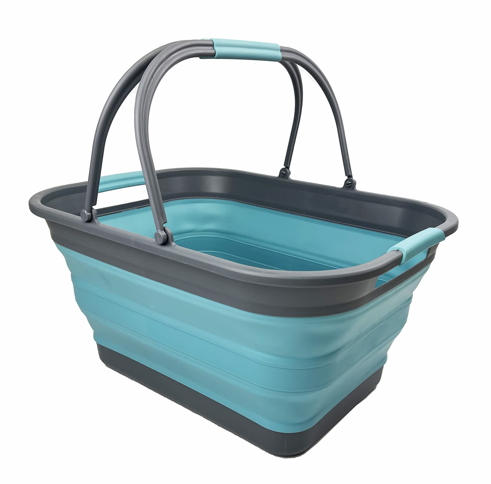 Amazon.com: SAMMART Collapsible Tub with Handle 29L (7.6 Gallons