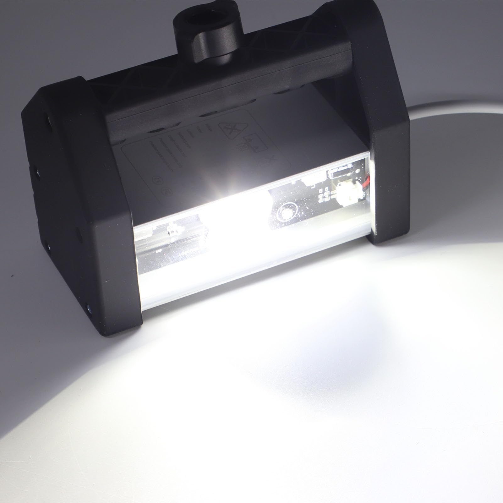 Fabater Lámpara de Inspección de Pintura de Pared, Luz de Mantenimiento Portátil LED de 1500 Lm, Luz de Inspección de Pulido de Pared, Lámpara de Aceptación de Pulido de, Brillo (ABS+gel de sílice)