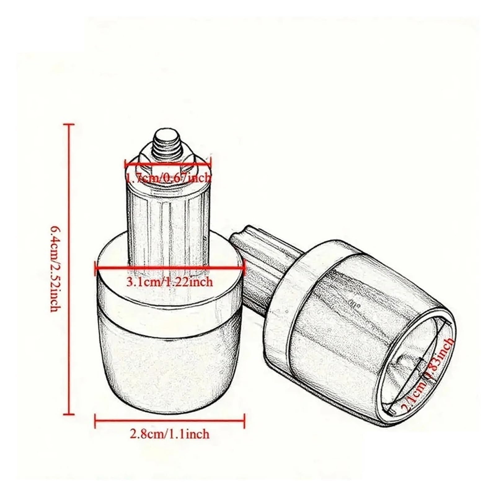 Motorrad-Lenker-Endgewichte Für Suzuki SV650 / SV 650 S Alle Baujahre Motorrad 7/8" Universal Lenkergriffe Kappen Endstopfen Schieber