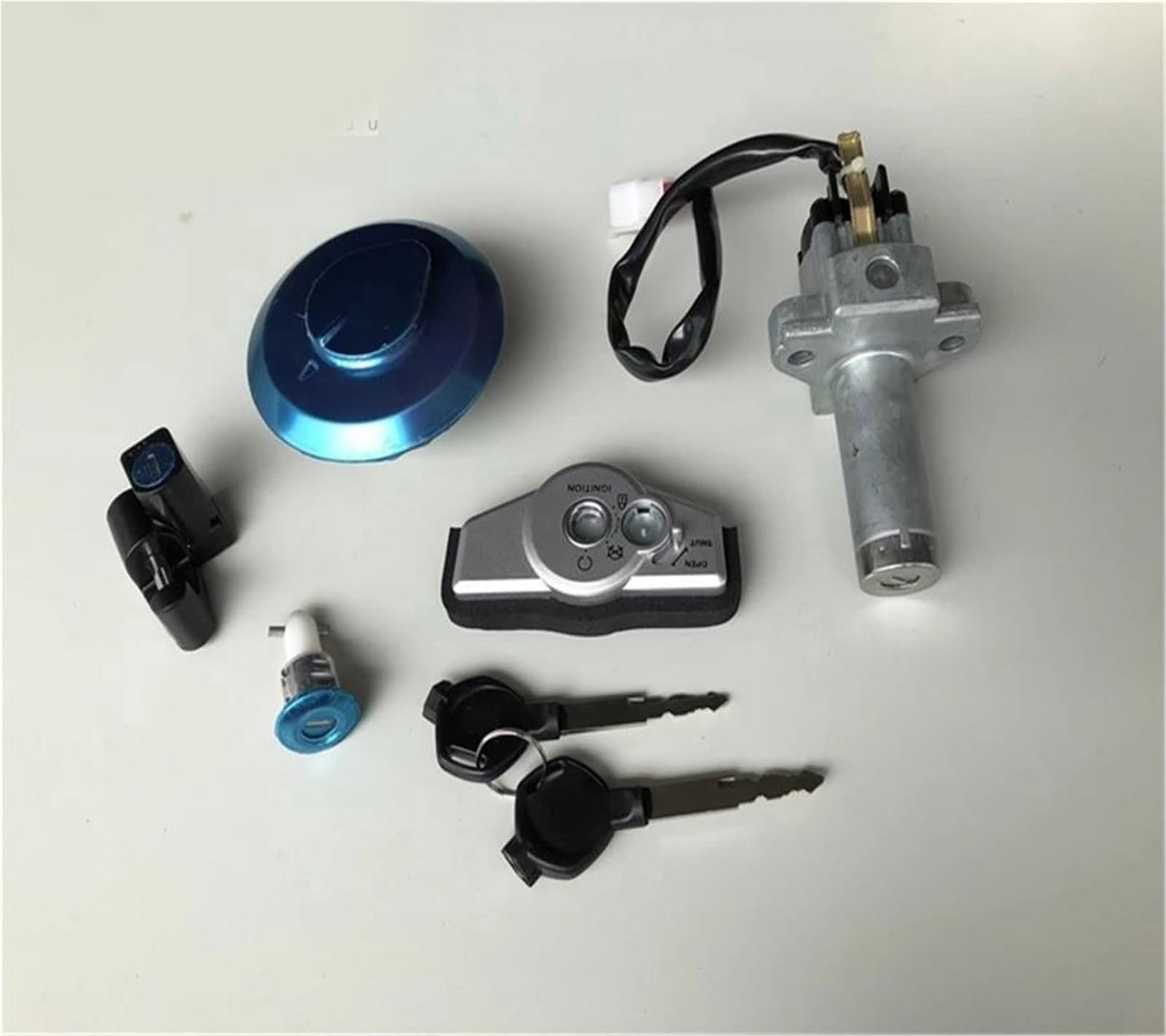 Commutateur d'allumage et verrouillage de bouchon de réservoir pour WH125-7 GLR125