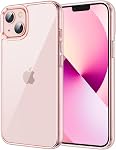 JETech Cas pour iPhone 13 Couverture de bumper de téléphone antichoc de 6,1 pouces, anti-rayure