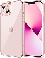 Vista 13 de JETech - Funda para iPhone 13 de 15,5 cm, cubierta de goma a prueba de golpes que no se pone amarilla, parte trasera transparente antiarañazos Verde