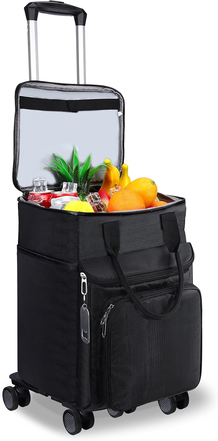 56 Can Cooler with Wheels and Handle, 360 Insulated Kuwait Ubuy