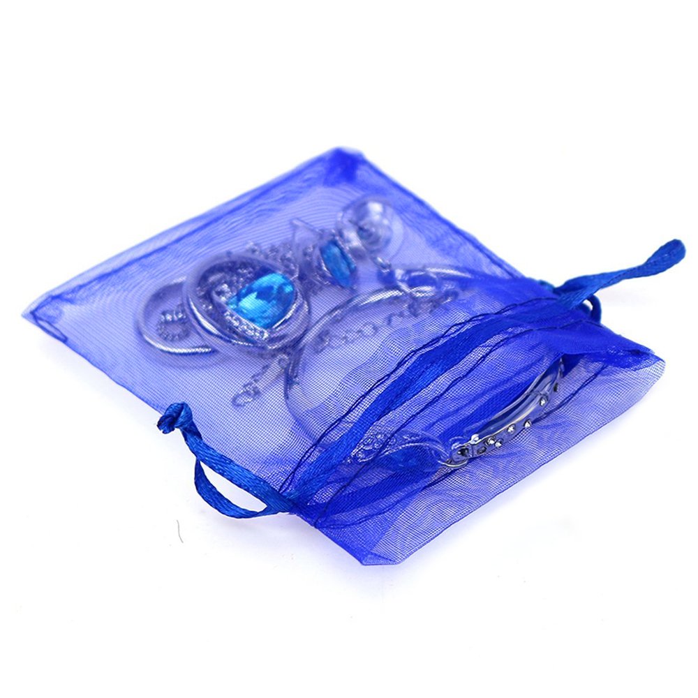 Boshen Lot De 100/200 Pochettes En Organza Transparent En