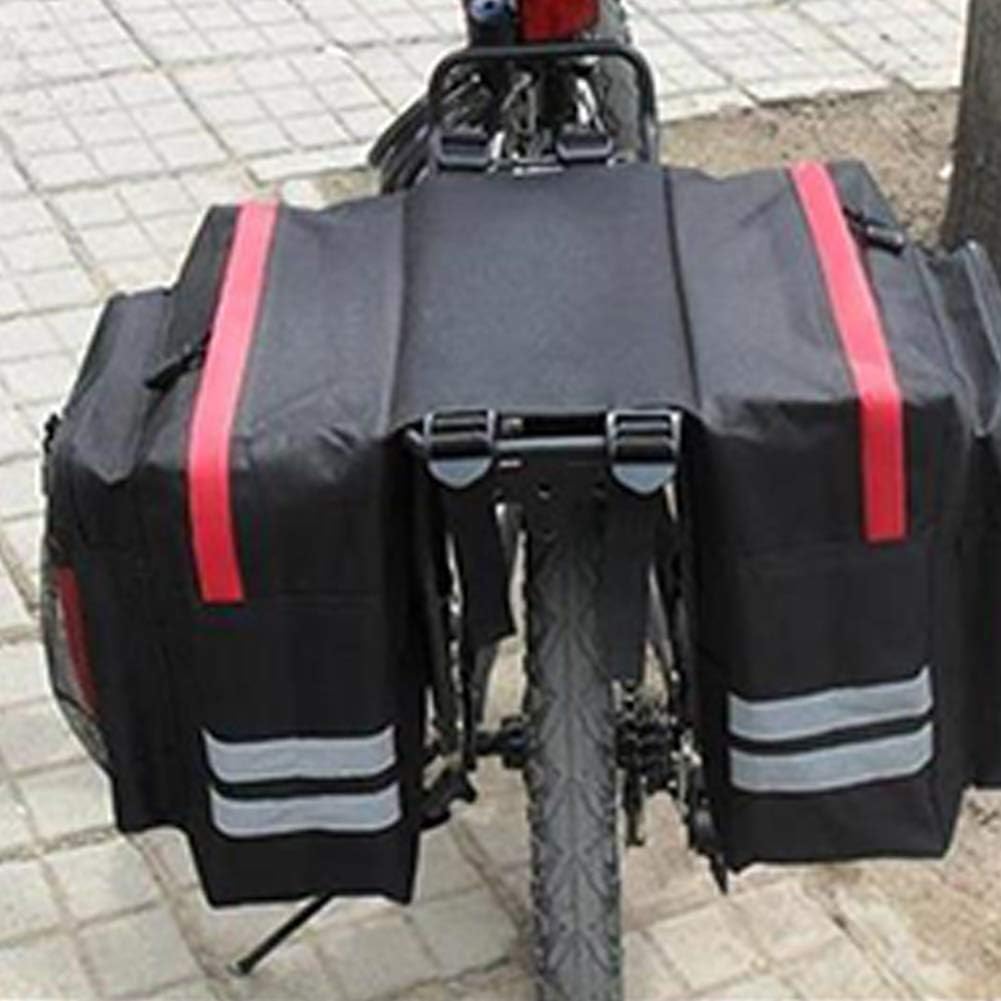 HONUTIGE Bicycle Double Pannier Bag, Large Capacity Rear Seat Trunk Bag - Image 3