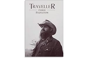 Traveller Chris Stapleton Wall Art, Canvas Poster Room Decor