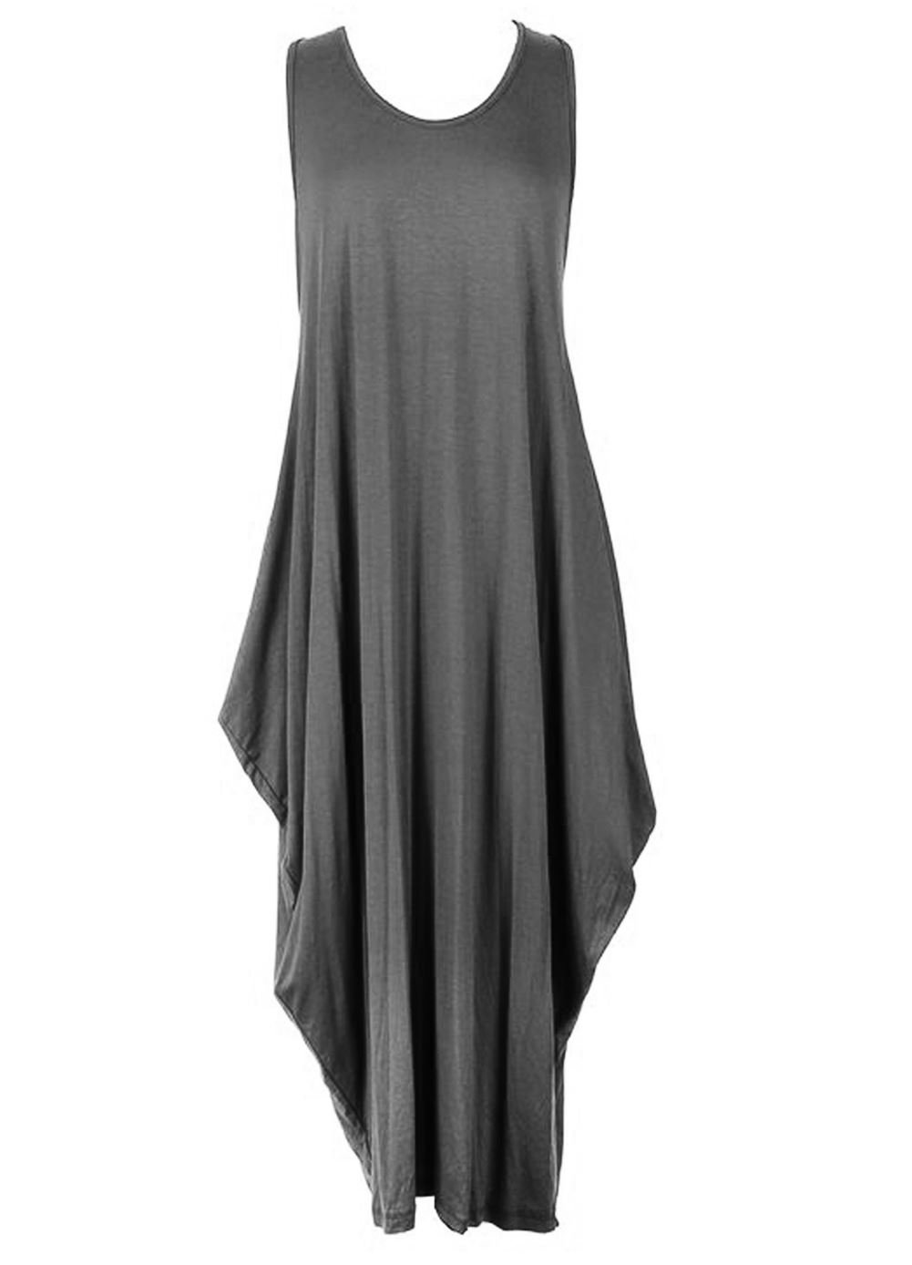 Women's Yes New Italian Lagenlook Tulip Parachute Dress Tunic Stretchy. Uk 8-14