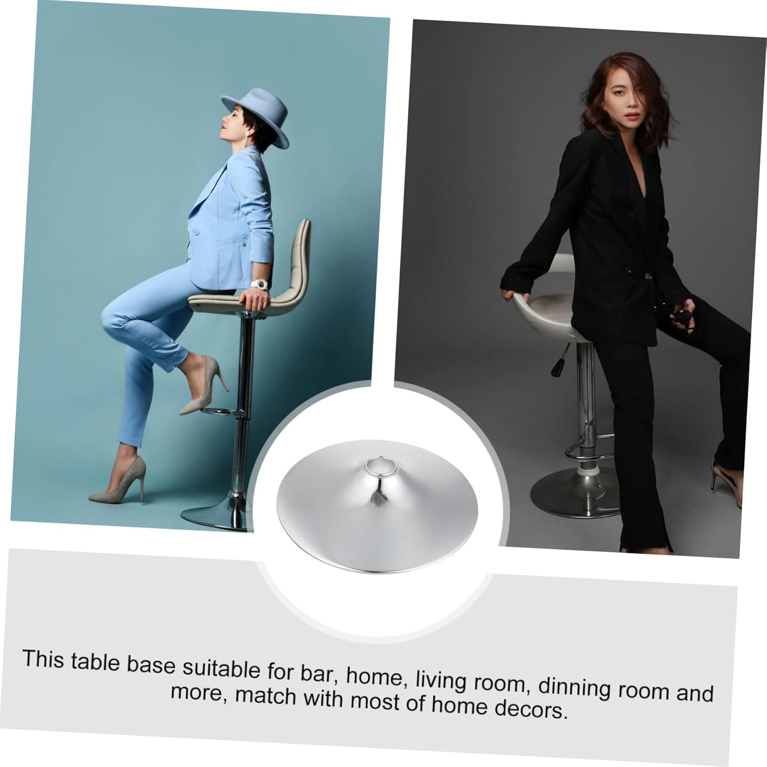 Alipis 1pc Bar Table Chassis Round Base Accessories for Office Chair Bistro Table