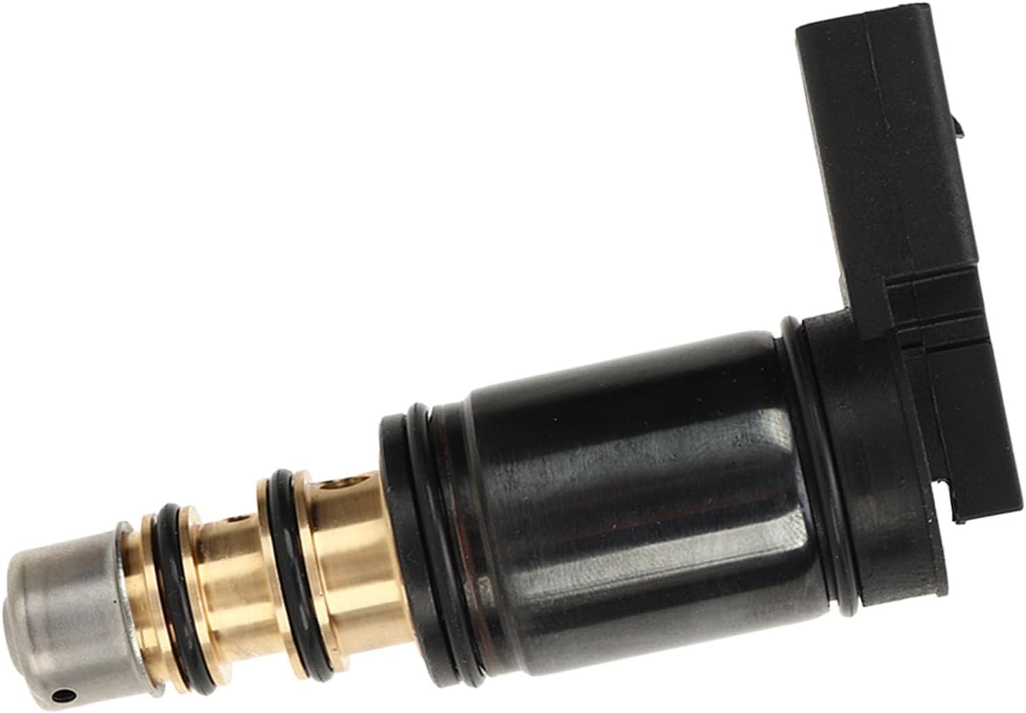 VINGVO AC Compressor Electronic Control Valve, Accuracy Control Valve Replacement for 2.0L Engine, Metal for 6SEU14C Compressor