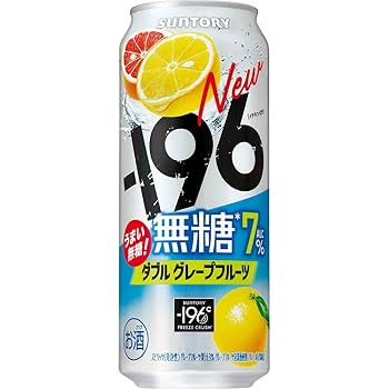サントリー無糖グレープフルーツ Amazon.co.jp: -196 無糖グレープフルーツ 500ml 24本