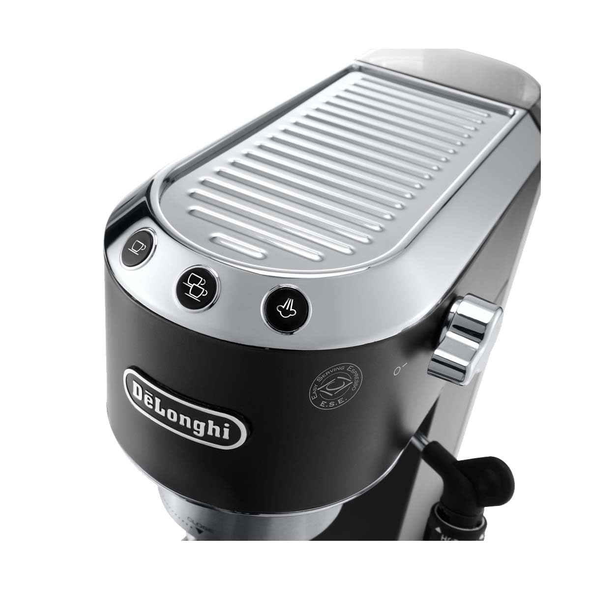 Delonghi Dedica Style EC685BK Cafetera Espresso Manual con Función Flow Stop + Molinillo De Regalo