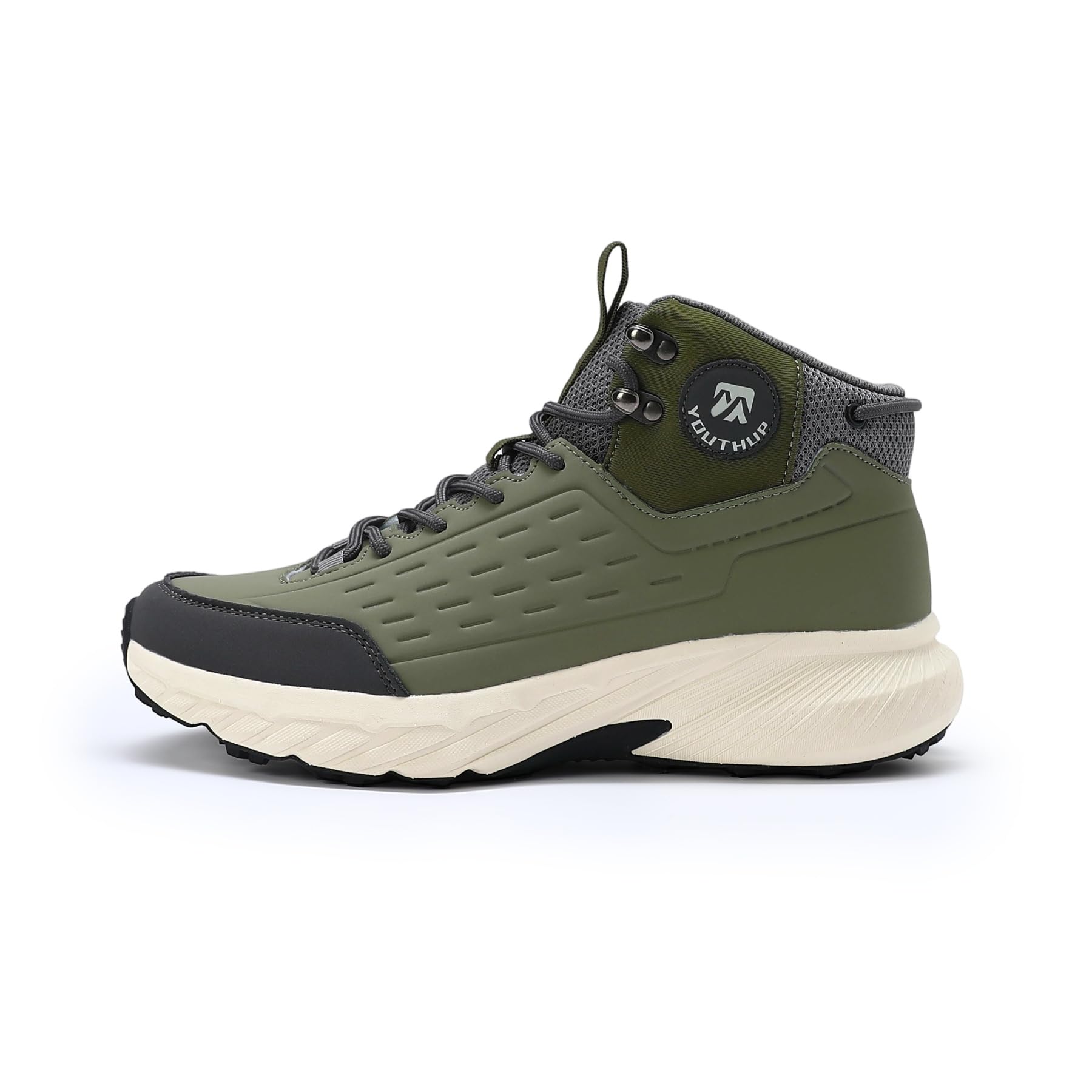 YOUTHUP Chaussures randonnée homme mi montantes déperlantes