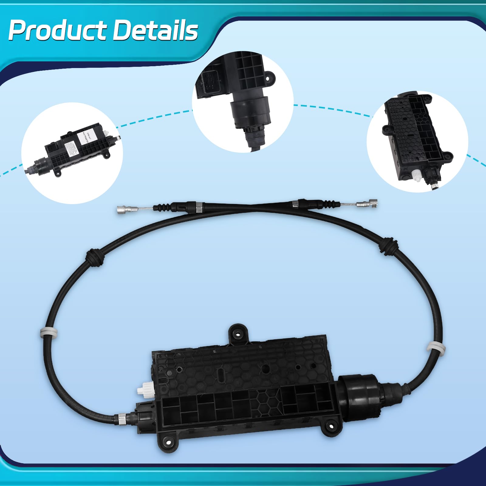 Actuador electrónico de freno de estacionamiento Compatible con Mercedes-Benz V-Klasse & Vito W447 – Sustituido A4479068700, A4479060002, A4479067100 –Seguridad optimizada