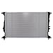 Cubauto 13771 Radiator For 2019-2022 2020 22 Jeep Cherokee 2.0L 2.4L 3.2L L4 V6 Jeep Cherokee Aluminum Core Radiator