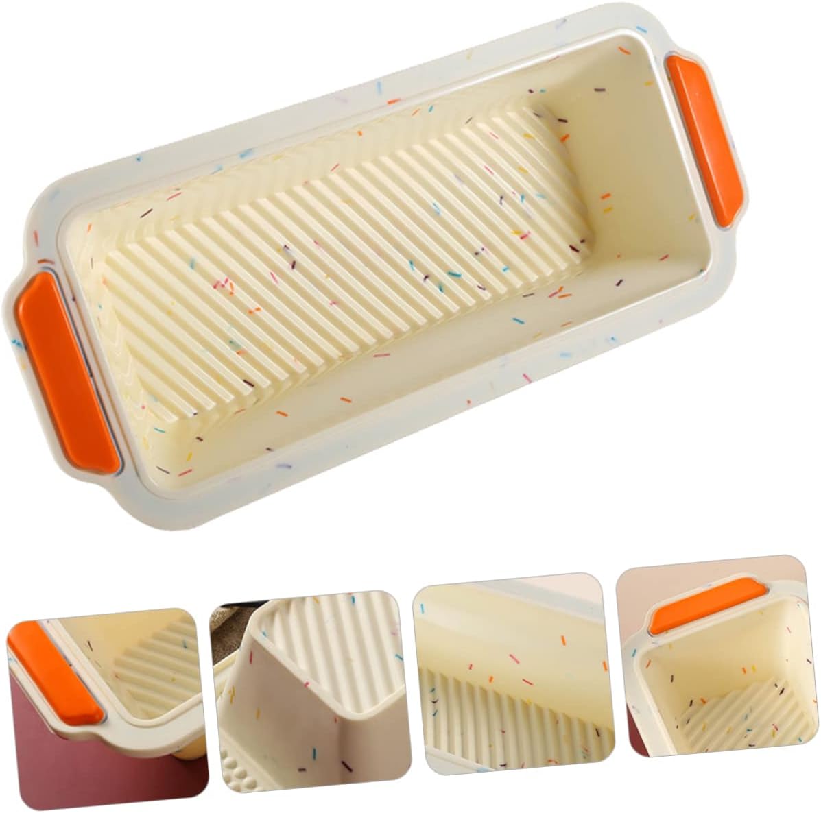 LIFKOME Convenient Silicone Bread Mold Frame Non-stick Baking Tool for Homemade Toast and Cakes Easy to and Kitchen Accessory