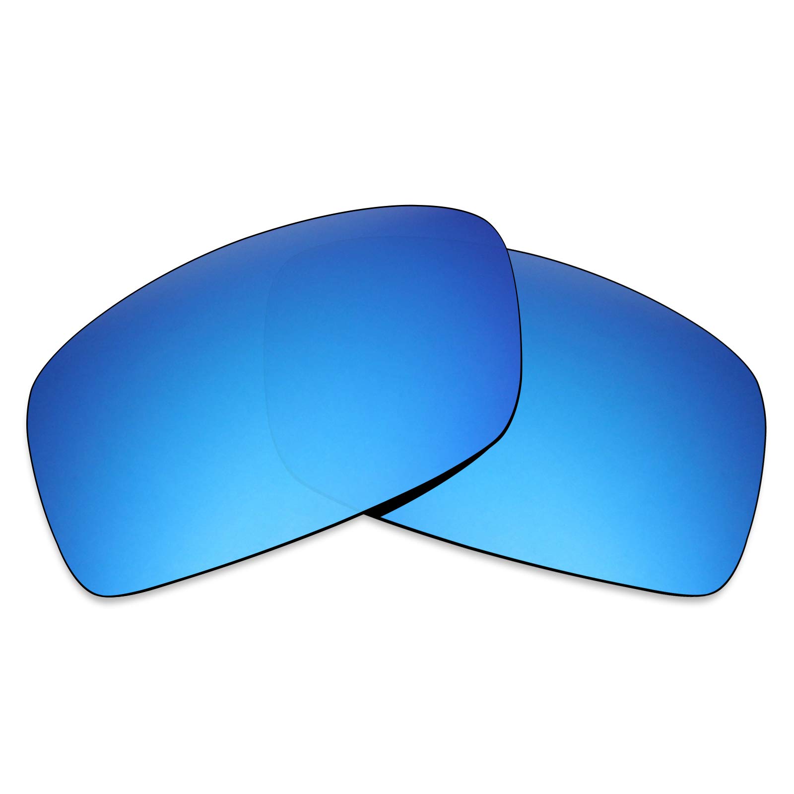 Lenti di ricambio Mryok per Oakley Square Wire 2(2014) OO4075 - Opzioni Polarizzato: blu ghiaccio. Taglia unica