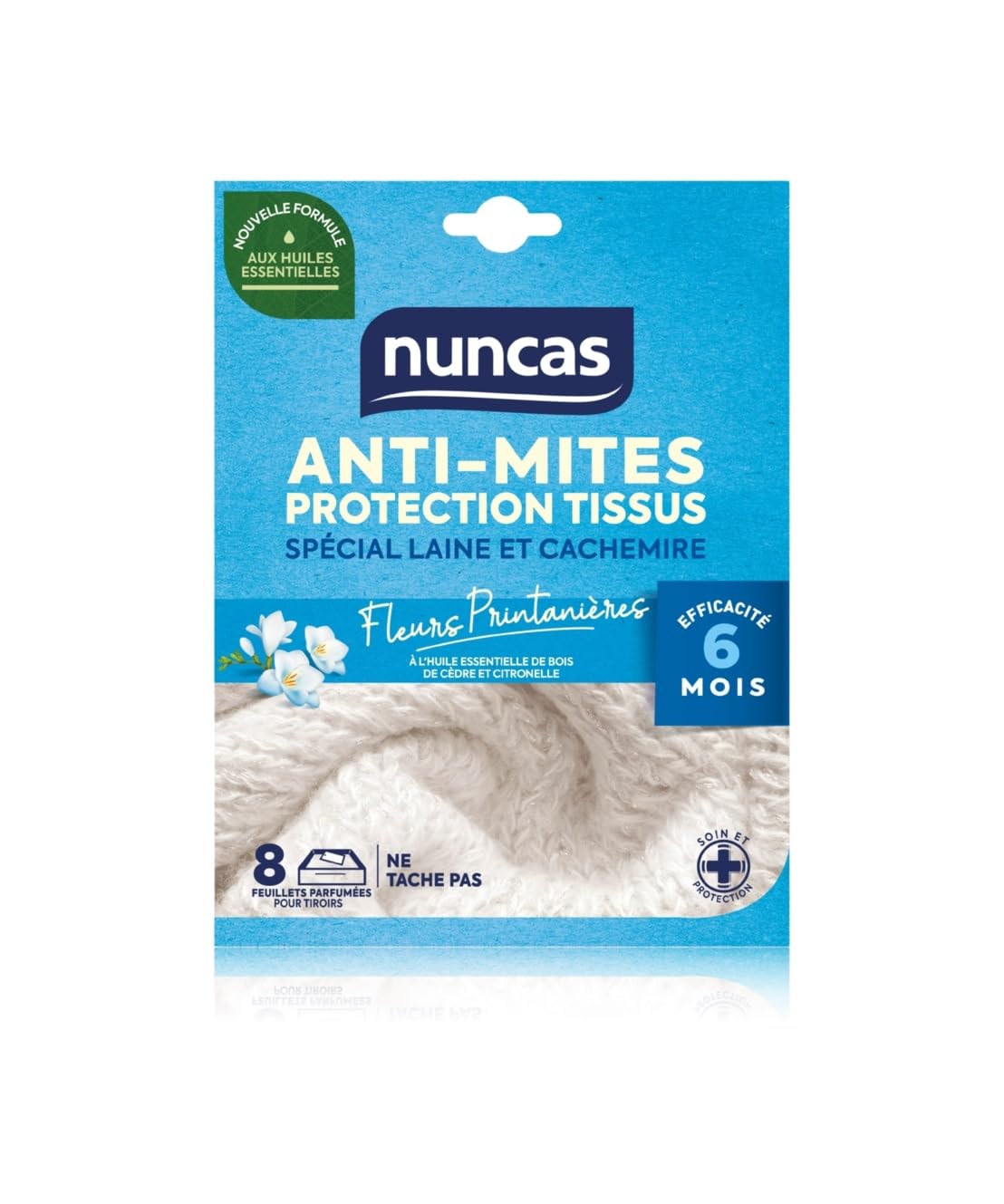 nuncas antimites protection tissus