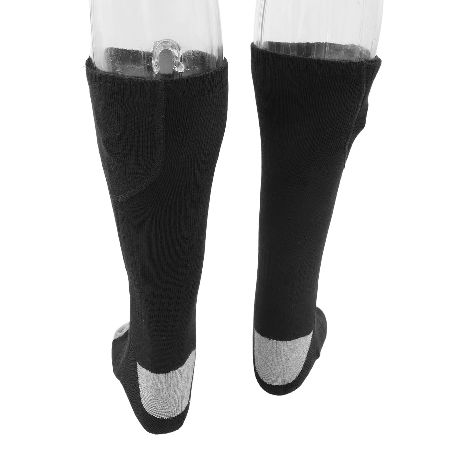 Chaussettes chauffantes électriques 3 réglages de Chaleur Chaussettes Chaudes d'hiver thermochaussettes Confortables pour la randonnée Ski Cachemire Modal Une Paire