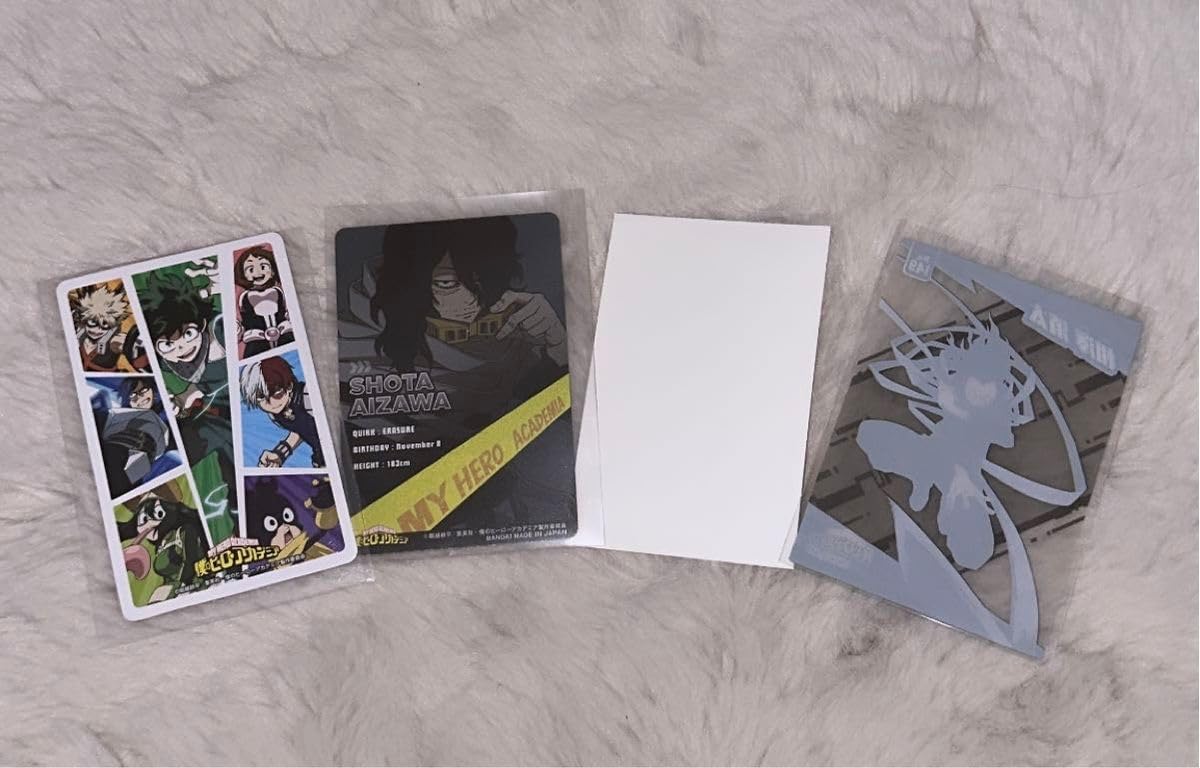 Amazon.co.jp: 相澤消太 イレイザーヘッド シール カード トランプ 