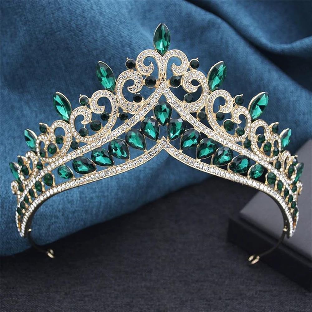 LNNSHX Braut Tiaras Krone für Frauen Braut Stirnbänder Party Diademe Hochzeit Haarschmuck Zubehör