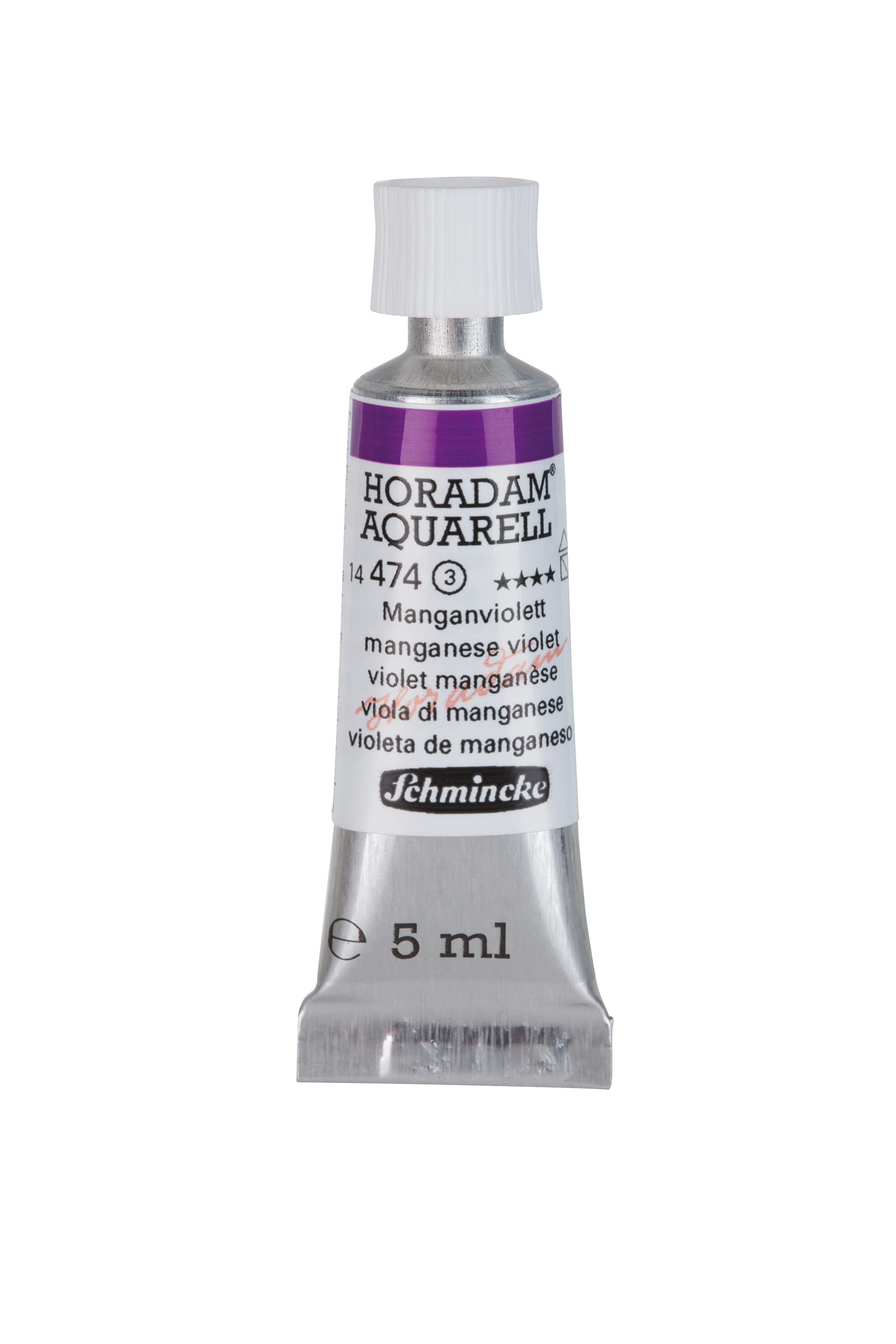 Schmincke - HORADAM® AQUARELL - finest artists' watercolours, manganese violet - 5 ml