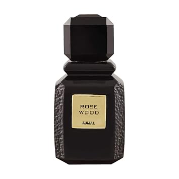 Ajmal Rose Wood Eau De Parfum - Long Lasting Unisex Perfume Spray - Warm Floral Woody Fragrance with Oud & Musk - Oriental Scent for Men & Women - 3.4 Fl Oz 100ml