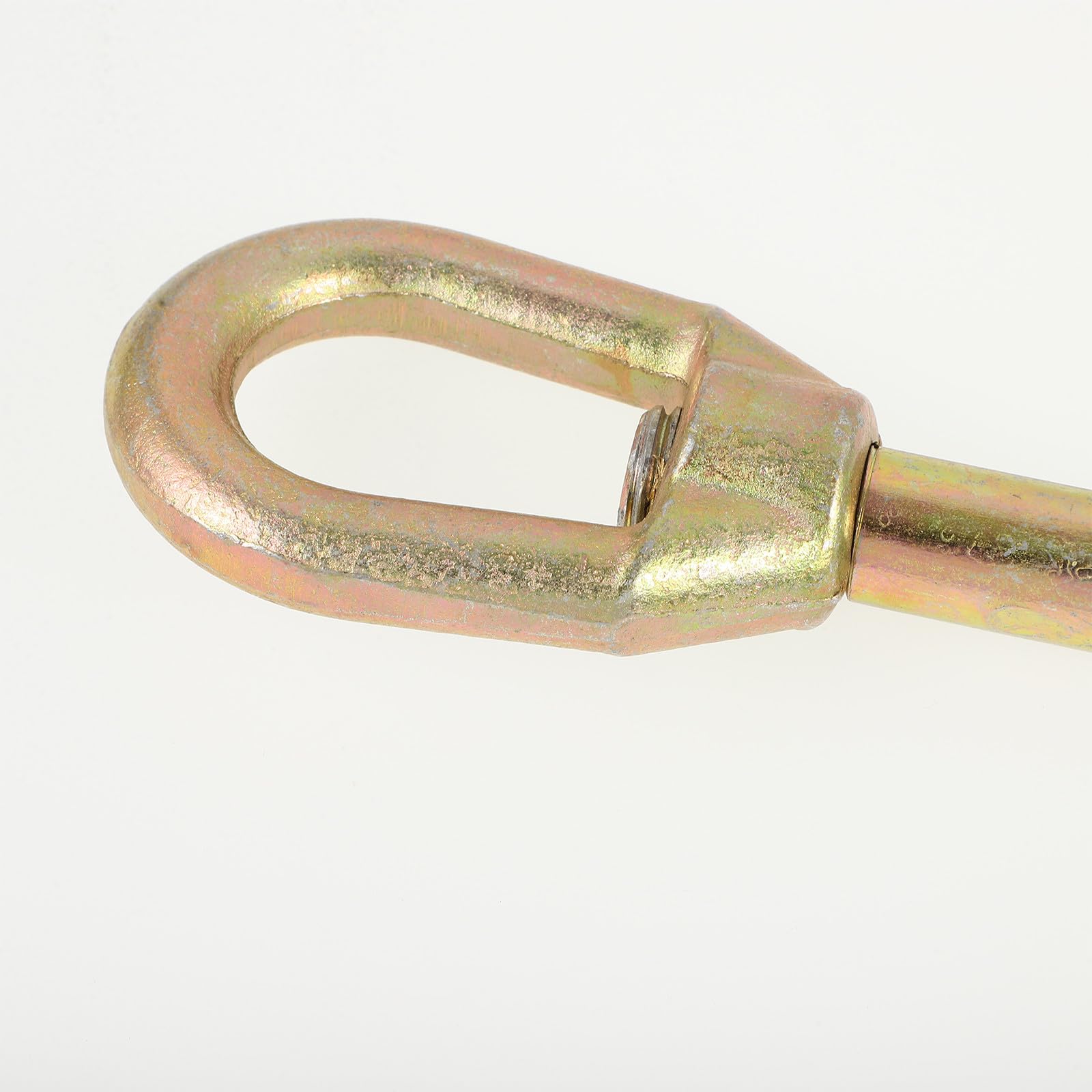 Zerodeko Crochets de Réparation de Carrosserie pour Calibrage de Tôle Tête Ronde de Serpent en Acier Or, Outil Mécanique Auto Polyvalent pour Réparation Automobile