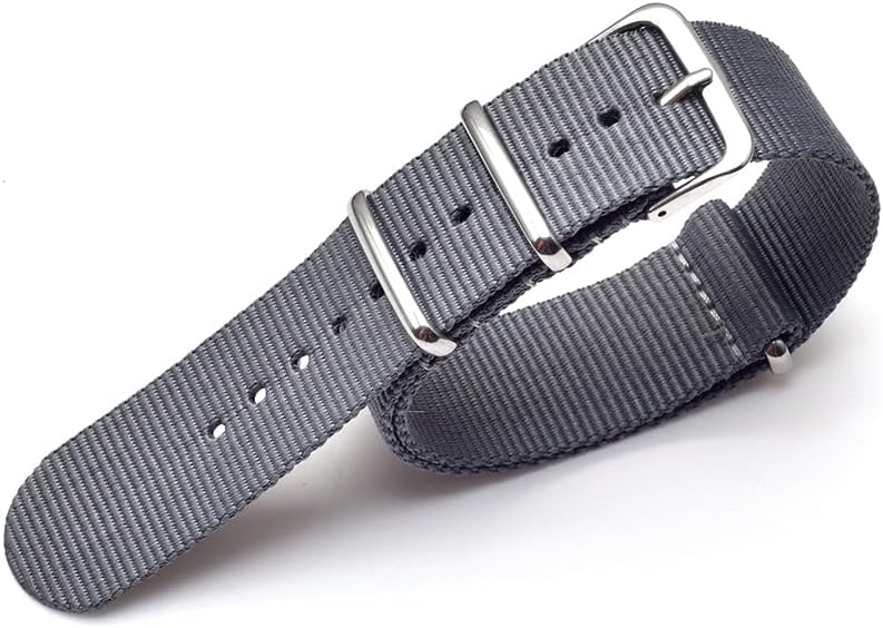 NATO Nylon Watch Band/Watch Strap - Multicolor with Stainless Steel Buckle