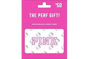 VICTORIA'S SECRET PINK Gift Card: Indulge in a Shopping Extravaganza!