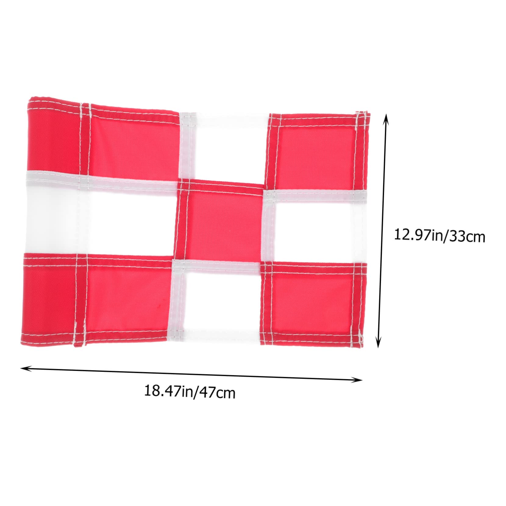 ibasenice Golf Training Flag Reusable Golfing Target Flag for Putting Practice Golf Course Use Backyard Training