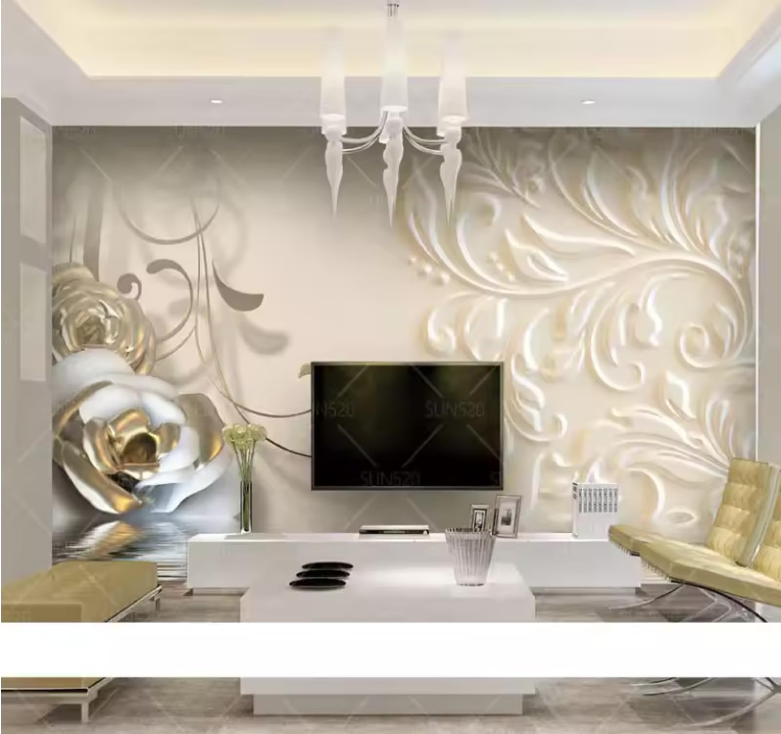 tapeta ścienna tapeta róża wino tapeta ścienna tapeta salon sypialnia tapeta, 3D, 300 x 210 cm