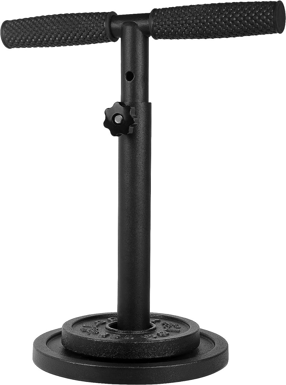 IRIS Adjustable Plate Loadable Kettlebell Handle - Uses Common Weight Plates for Home Gym and Portable Workouts-image-7