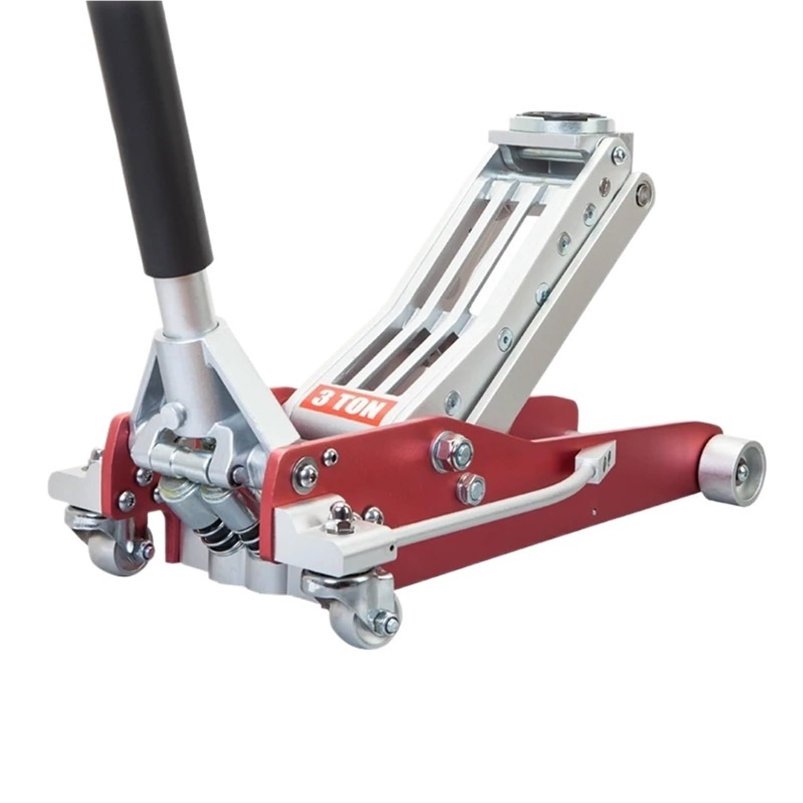 lewarek samochodowy Hydrauliczny niskoprofilowy podnośnik podłogowy z aluminium i stali z dwutłokową pompą szybkiego podnoszenia o udźwigu 1,5–3 ton Zestaw podnośników nożycowych