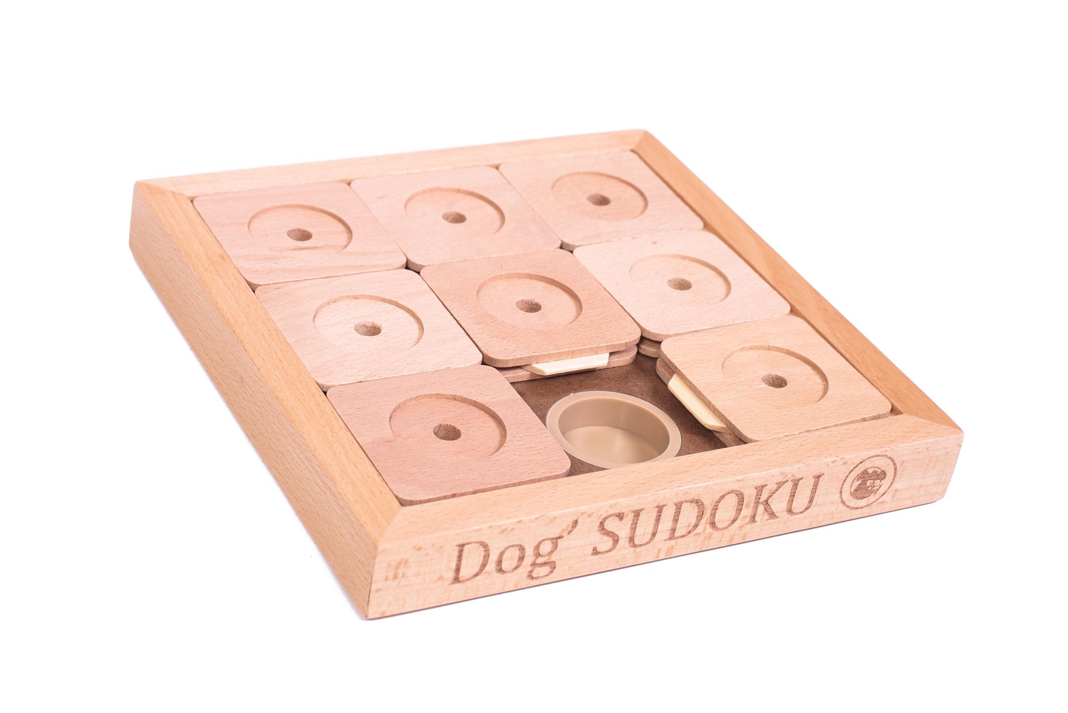 My Intelligent Dogs interactive dog toy made of wood Dog' SUDOKU Profi, S