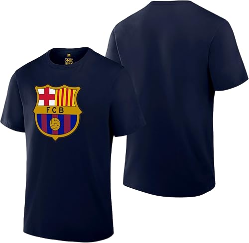 Miniatura 5 de Icon Sports Officially Licensed FC Barcelona Cotton T-Shirt - Unisex Adult